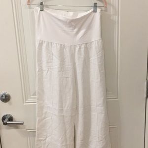 Linen white pants